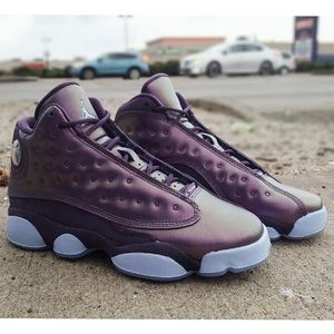 Air Jordan 13 Xiii Retro GS Dark Raisin Hydrogen